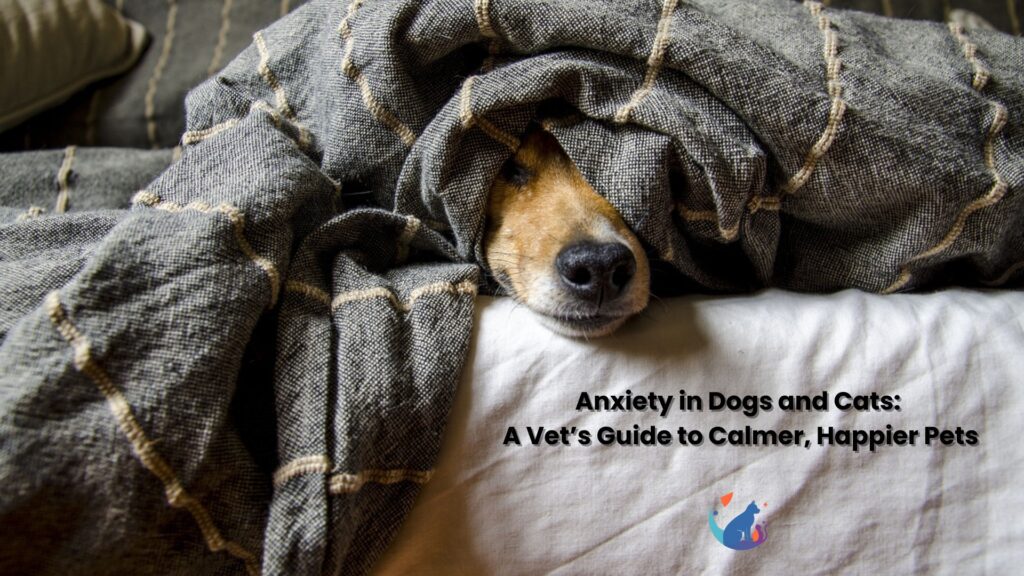 Anxiety in Dogs and Cats: A Vet’s Guide to Calmer, Happier Pets