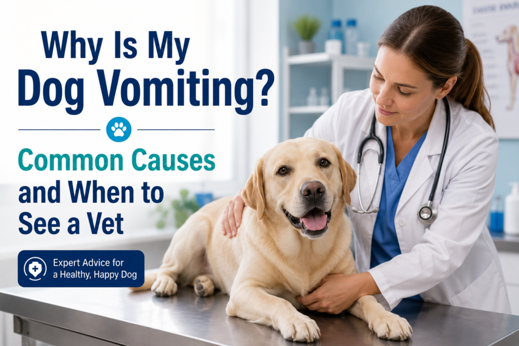 Why Is My Dog Vomiting? Causes & When to See a Vet